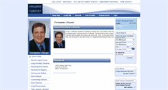 Desktop Screenshot of christopherrussell.lnfre.com