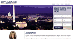 Desktop Screenshot of amandacarter.lnfre.com