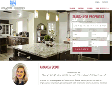 Tablet Screenshot of amandascott.lnfre.com